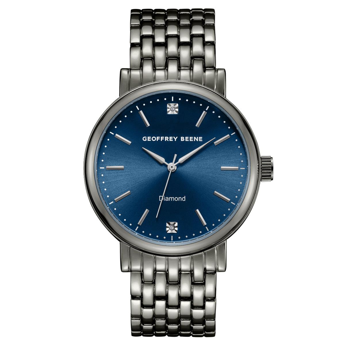 Mens Geoffrey BeeneR Blue Dial Bracelet Watch - GBA0055GU 25$