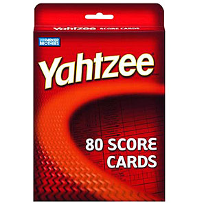 Yahtzee(R) Score Pads