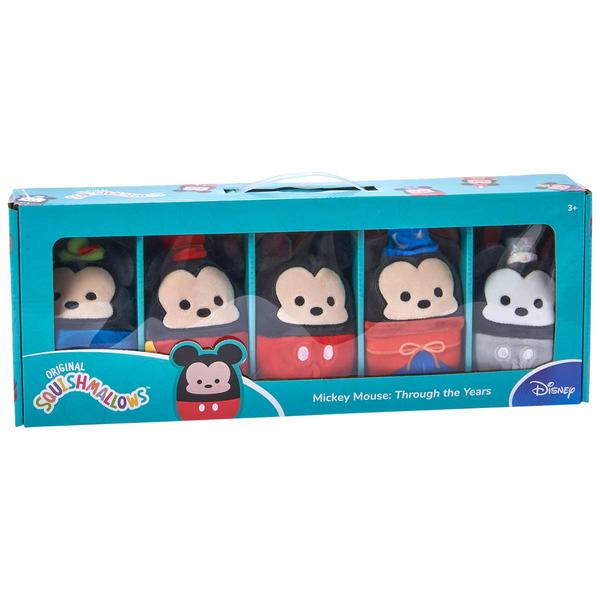 Squishmallows Mickey Mouse Through The Years 5 Piece Set