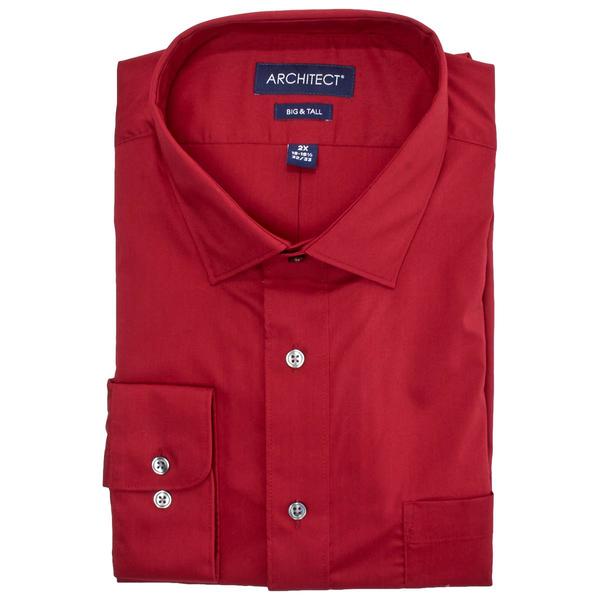 Mens Big & Tall Architect(R) Tall Performance Dress Shirt - Maple