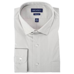 Mens Big & Tall Architect(R) Long Sleeve Dress Shirt - Grey Dawn