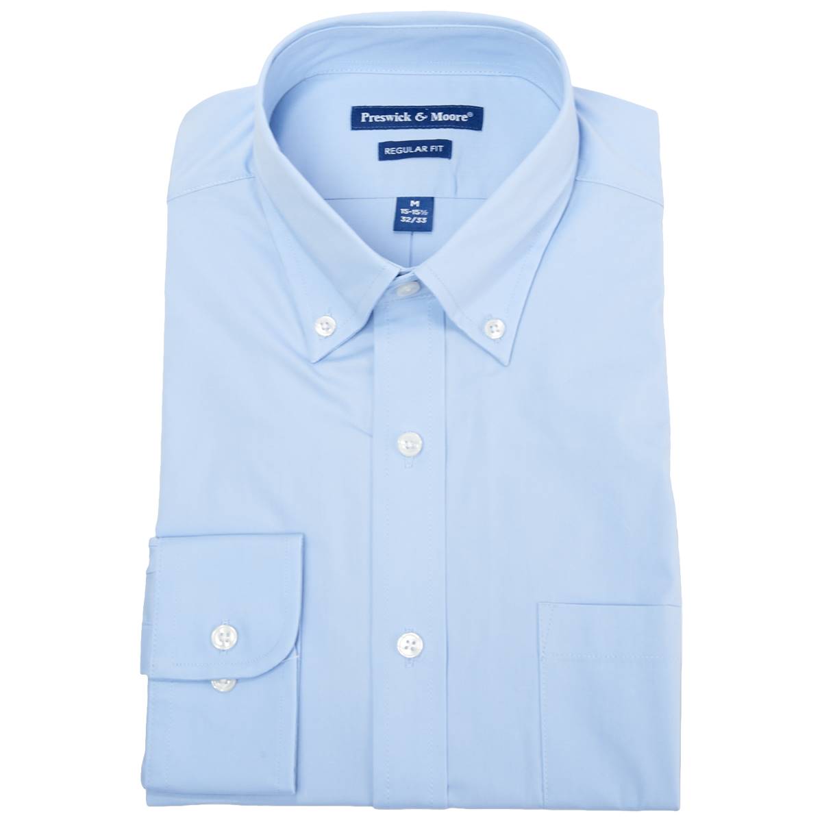 Mens Preswick & Moore(R) Luxury Dress Shirt - Lapis Blue