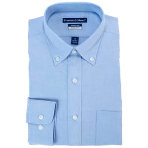 slim fit dress slacks Van Heusen Regular Fit Ultra Wrinkle Free Stretch FLEX Solid Dress Shirt in  White main image 1