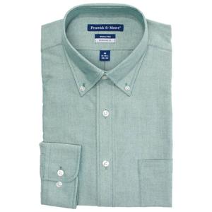Mens Preswick & Moore(R) Regular Fit Oxford Dress Shirt - Green