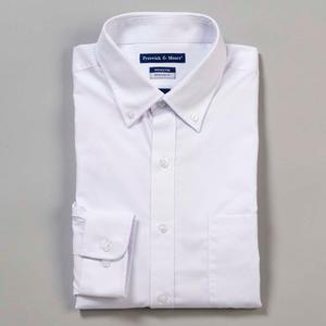 Mens Preswick & Moore(R) Regular Stretch Dress Shirt - White