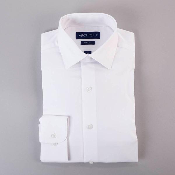 Mens Architect(R) High Performance Spread Collar Fitted Dress Shirt