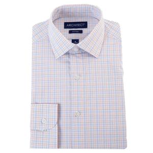 Mens Architect(R) High Performance Fittted Plaid Dress Shirt