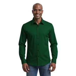 Mens Architect(R) Performance Fitted Dress Shirt - Eden