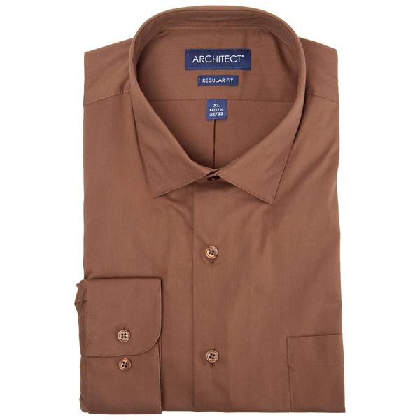 Mens Architect(R) High Performance Dress Shirt - Chestnut