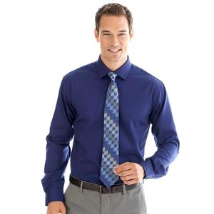 Mens Architect(R) Spread Collar Dress Shirt - Twilight Blue