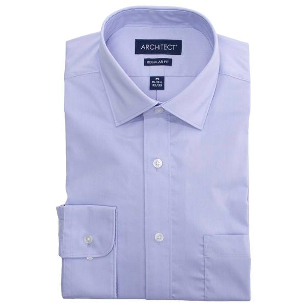 Mens Architect(R) Regular Fit Dress Shirt - Morgan Purple