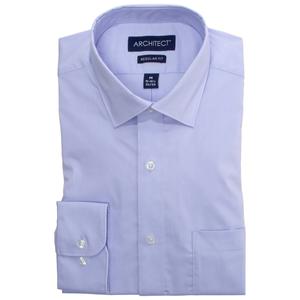 Mens Architect(R) Performance Regular Fit Dress Shirt - Serenity