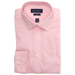 Mens Architect(R) Performance Slim Fit Dress Shirt - Orchid Pink