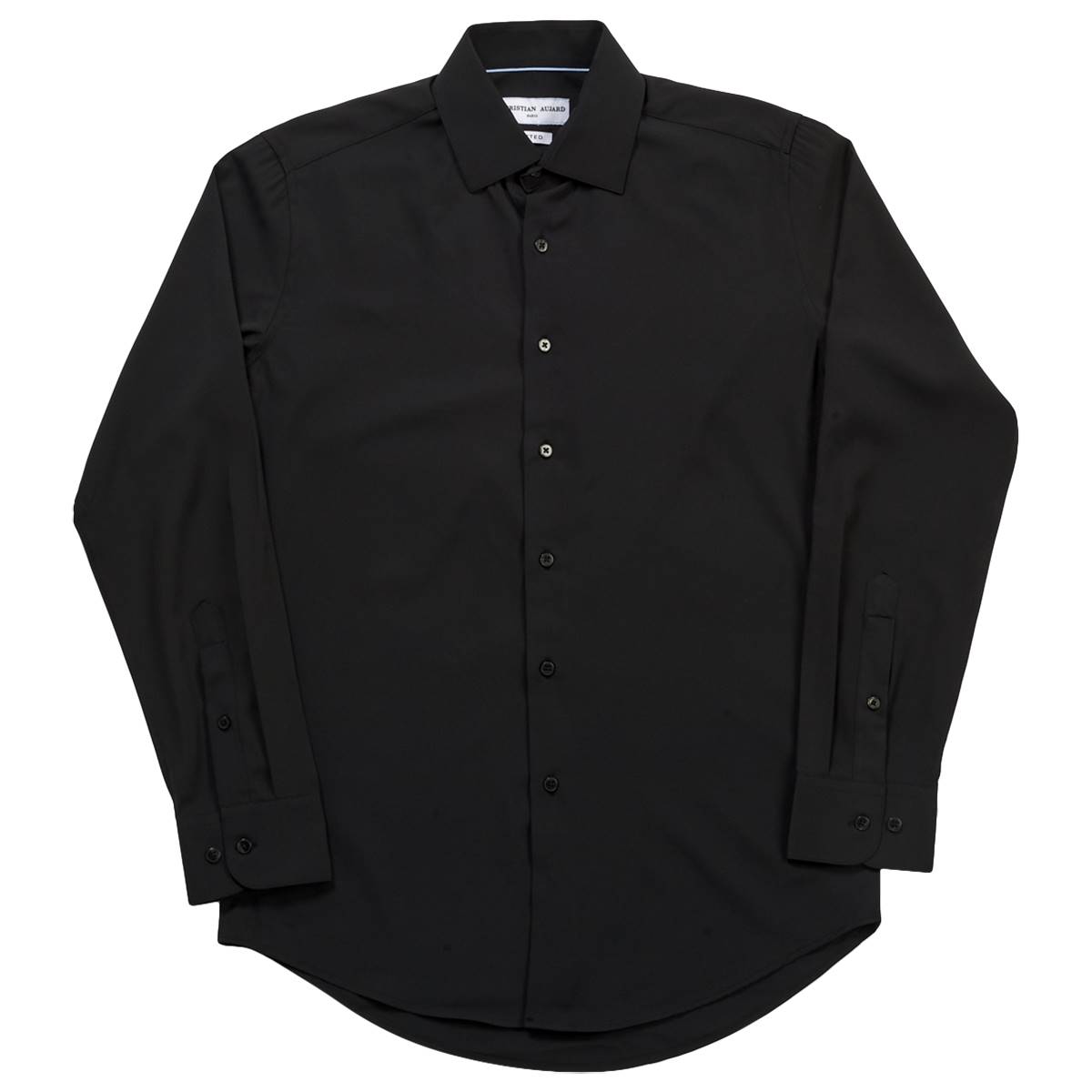 Mens Christian Aujard Fitted Dress Shirt - Black