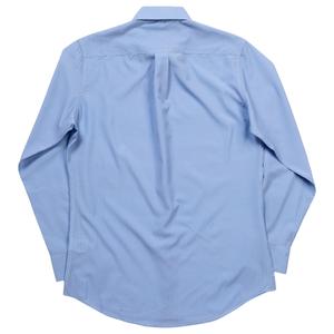 Mens Christian Aujard Checkered Fitted Dress Shirt - Blue alternate view