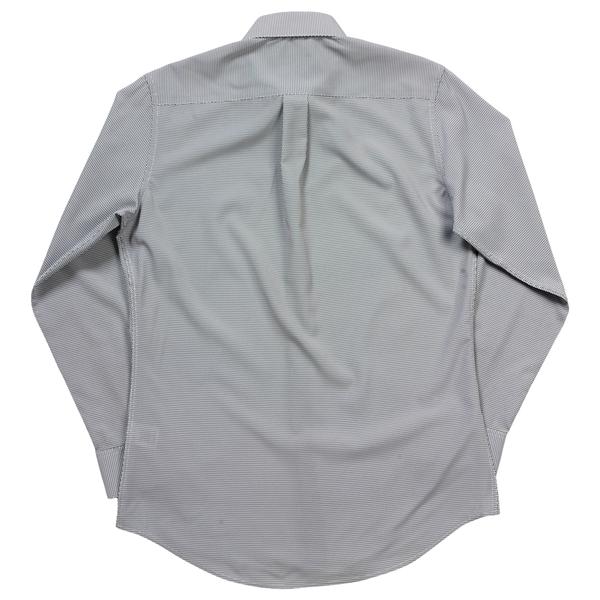 Mens Christian Aujard Fitted Dress Shirt - White/Black alternate view