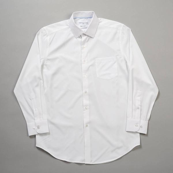 Mens Christian Aujard Regular Fit Stretch Dress Shirt - White