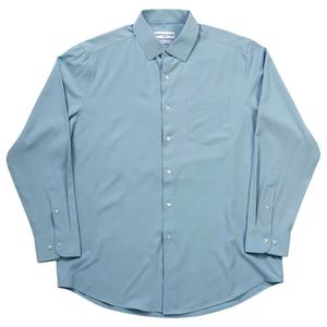 Mens Christian Aujard Blue Regular Fit Performance Dress Shirt