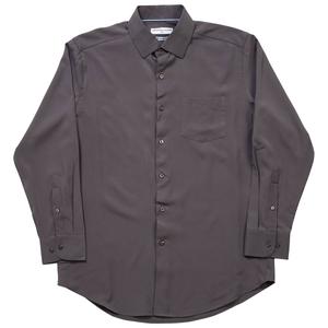 Mens Christian Aujard Regular Fit Dress Shirt - Iron Grey