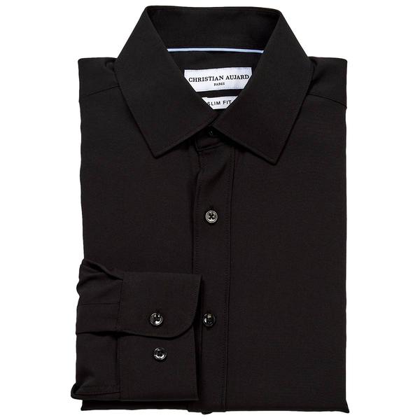 Mens Christian Aujard Slim Fit Long Sleeve Dress Shirt alternate view