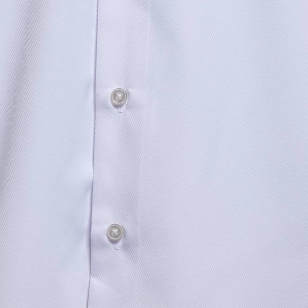 Mens Bill Blass Microfiber Diamond Slim Fit Dress Shirt - White alternate view