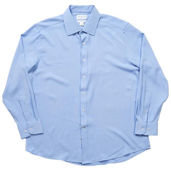 Mens Bill Blass Essentials Slim Fit Dress Shirt - Lapis Blue