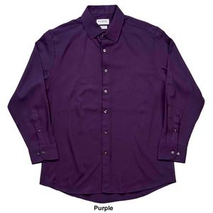 Mens Bill Blass Slim Fit Double Twill Dress Shirt alternate view