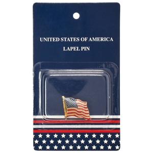 Mens American Heritage US Flag Lapel Pin