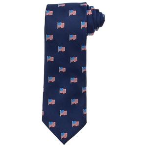 Mens American Heritage Mini US Flag Woven Tie