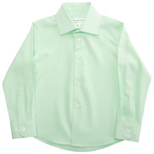 Boys (4-7) Bill Blass Solid Dress Shirt - Patina Green