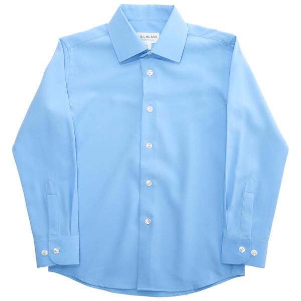 Boys (4-7) Bill Blass Solid Dress Shirt - Della Robbia Blue