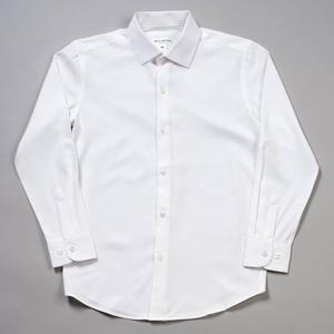 Boys (8-20) Bill Blass Long Sleeve Dress Shirt - White alternate view