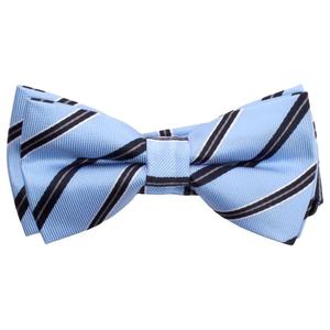 Boys (8-20) Bill Blass Bow Tie - Light Blue