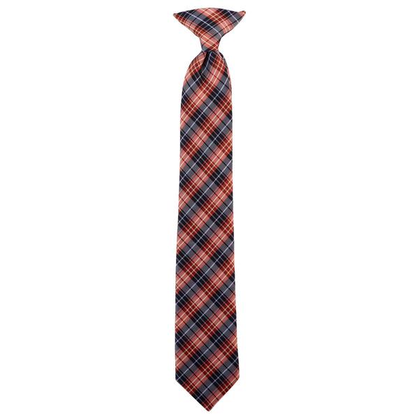 Boys (4-7) Bill Blass Clip On Tie - Orange