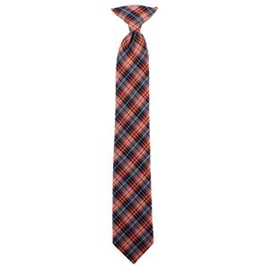 Boys (4-7) Bill Blass Clip On Tie - Orange