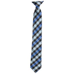 Boys (4-7) Bill Blass Clip on Tie - Blue/Black