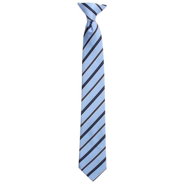 Boys (4-7) Bill Blass Clip-On Tie - Light Blue