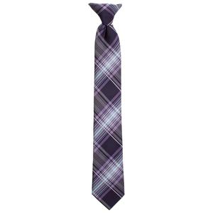 Boys (4-7) Bill Blass Clip-On Tie - Purple