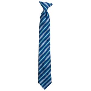 Boys (4-7) Bill Blass Clip-On Tie - Blue/Aqua