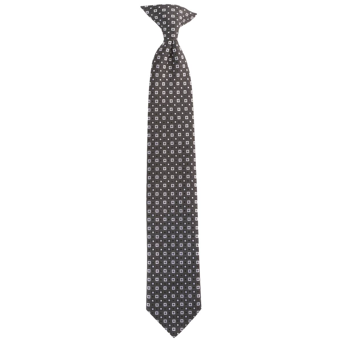 Boys Bill Blass Clip On Tie - Black