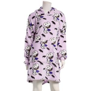 Juniors Peanuts(tm) Snoopy Bats Plush Humungo Hoodie alternate view