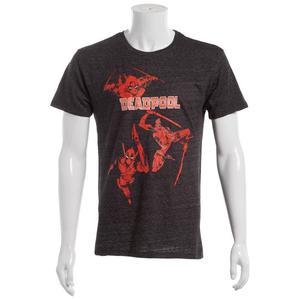 Young Mens Marvel Deadpool Short Sleeve Graphic Tee alternate view