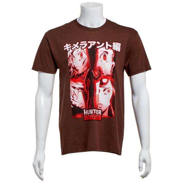 Young Mens HunterXHunter Short Sleeve Graphic Tee