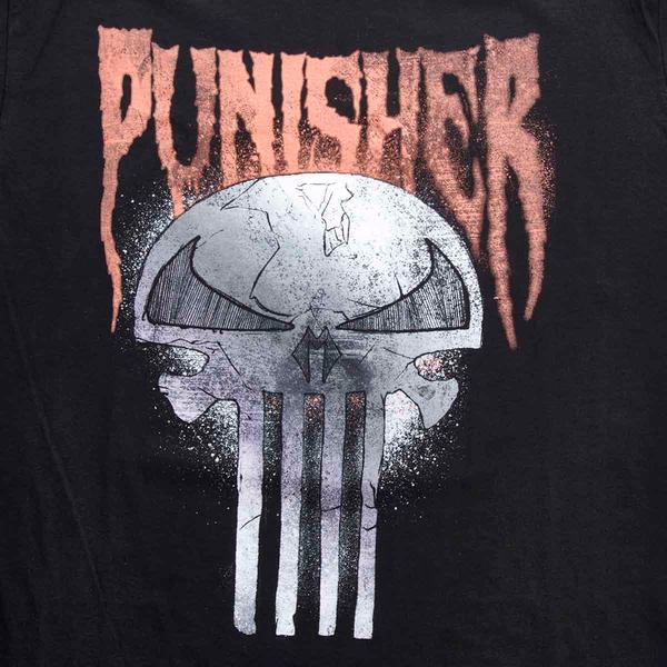 Young Mens Marvel Punisher Short Sleeve Graphic Tee alternate view