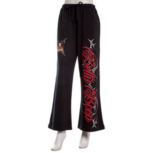 Juniors C-Life Betty Boop Wing Ultra Wide Leg Sweatpants