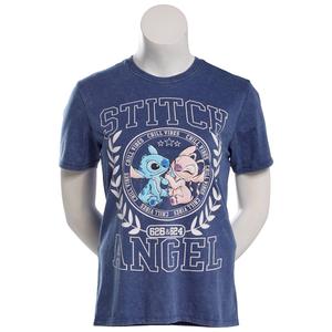 Juniors C-Life Mineral Wash Stitch & Angel Varsity Tee alternate view
