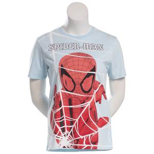 Juniors C-Life Mineral Wash Spiderman Screen Boyfriend Tee