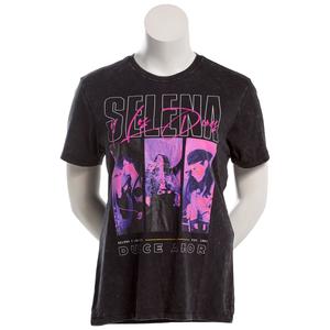 Juniors C-Life Selena Mineral Wash Triple Box Boyfriend Tee