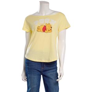 Juniors C-Life Off The Shoulder Pooh Screen Tee alternate view