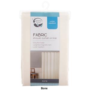 Zenna Home Fabric Shower Curtain Liner alternate view
